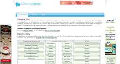 Desktop Screenshot of consultingbench.com